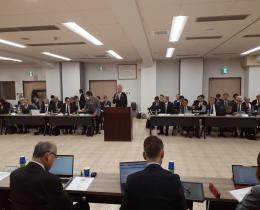 河野会長から税理士の先生方へご協力依頼