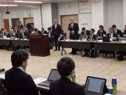 丸山二也会長から「福岡国税局管内間税会へのご入会　お声掛け